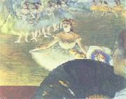 Edgar Degas La Danseuse au Bouquet painting
